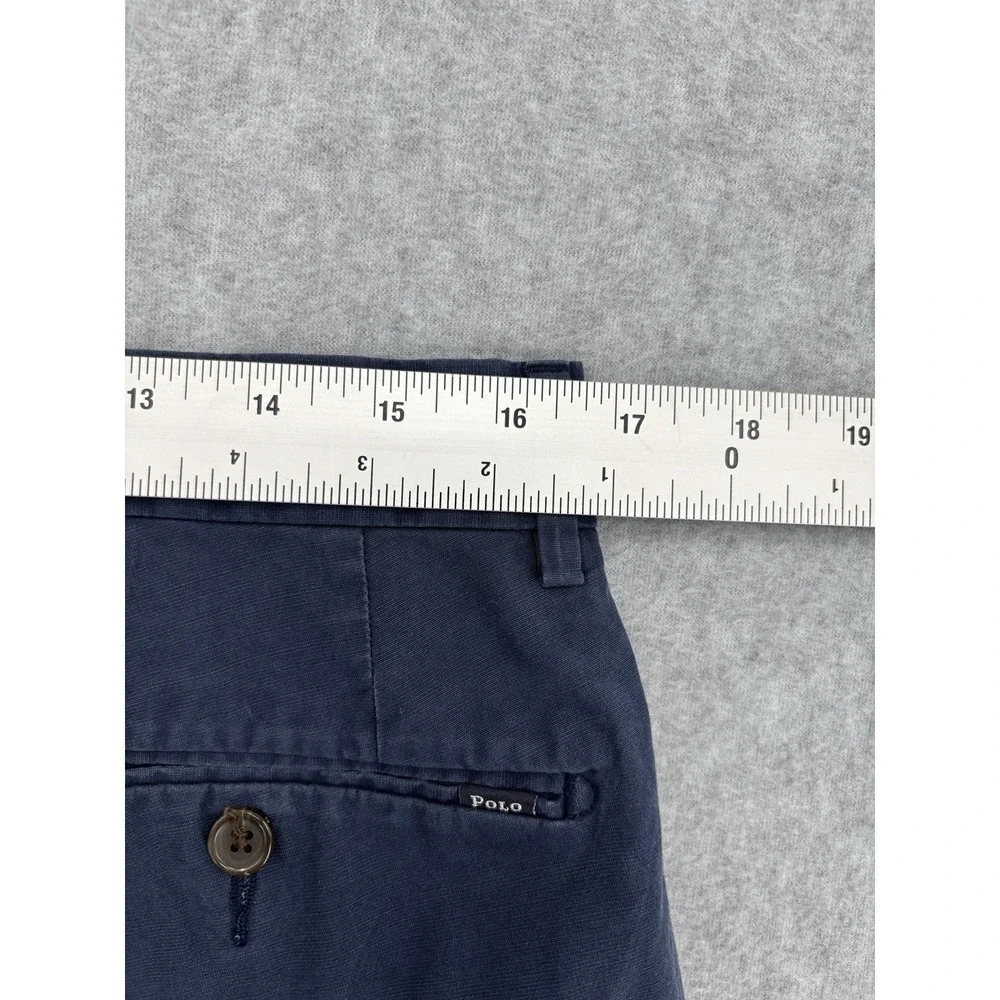 Polo Ralph Lauren Straight Fit Navy Chino Pants 33x29 Stretch